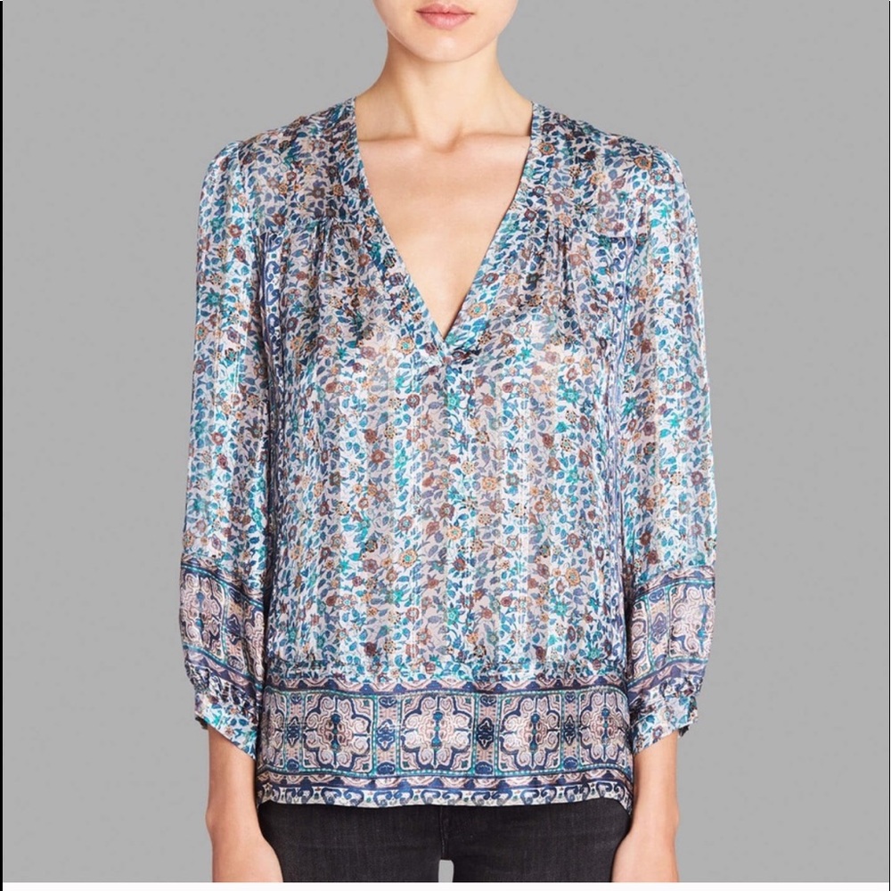 Joie XS Frazier Metallic Top